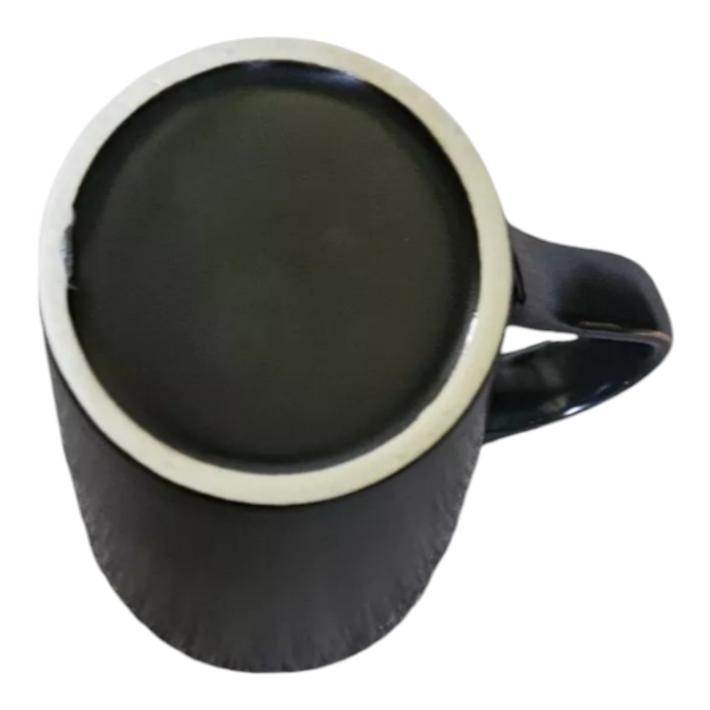 You Are Inspirational Coffee Mug Tea Cup W/  Lid & Spoon Black & Gold Beautiful - Picture 5 of 6